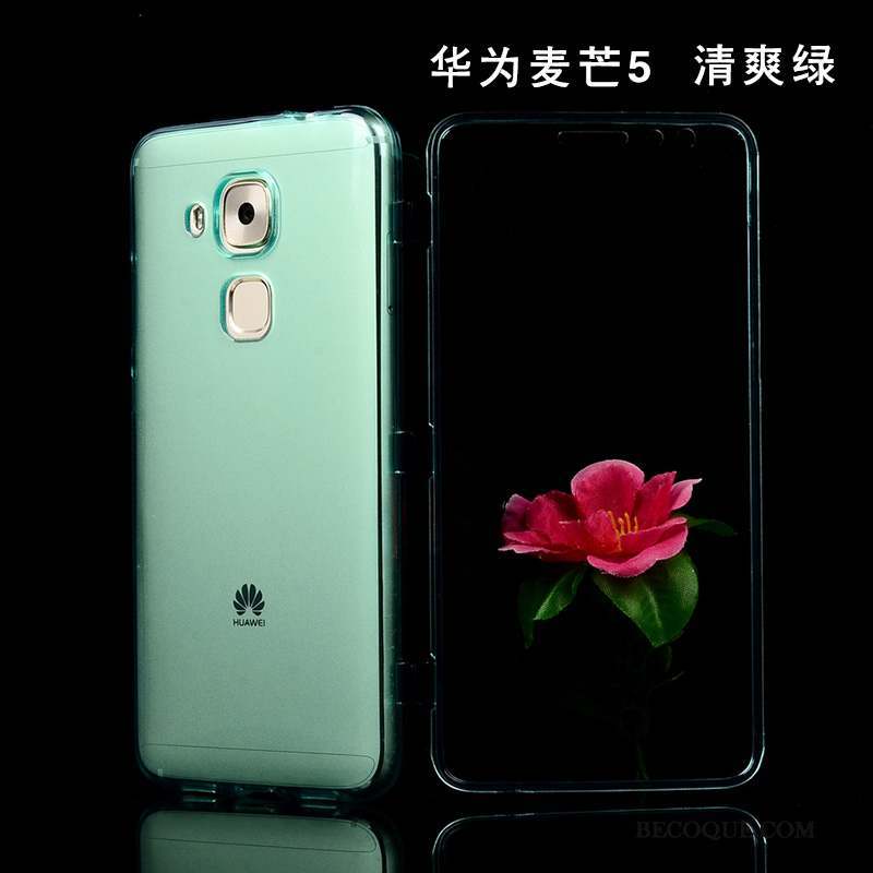 Huawei G9 Plus Coque Protection Étui Transparent Fluide Doux Téléphone Portable Tout Compris