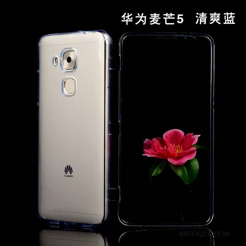 Huawei G9 Plus Coque Protection Étui Transparent Fluide Doux Téléphone Portable Tout Compris