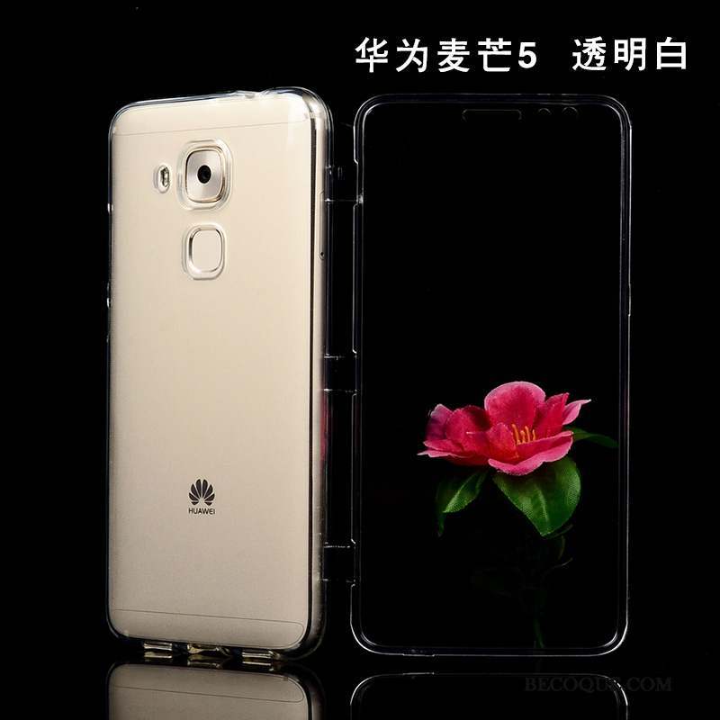 Huawei G9 Plus Coque Protection Étui Transparent Fluide Doux Téléphone Portable Tout Compris