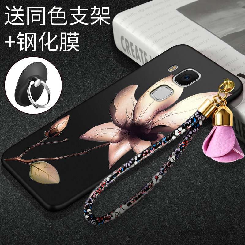 Huawei G9 Plus Coque Silicone Tendance Protection Rouge Créatif Étui