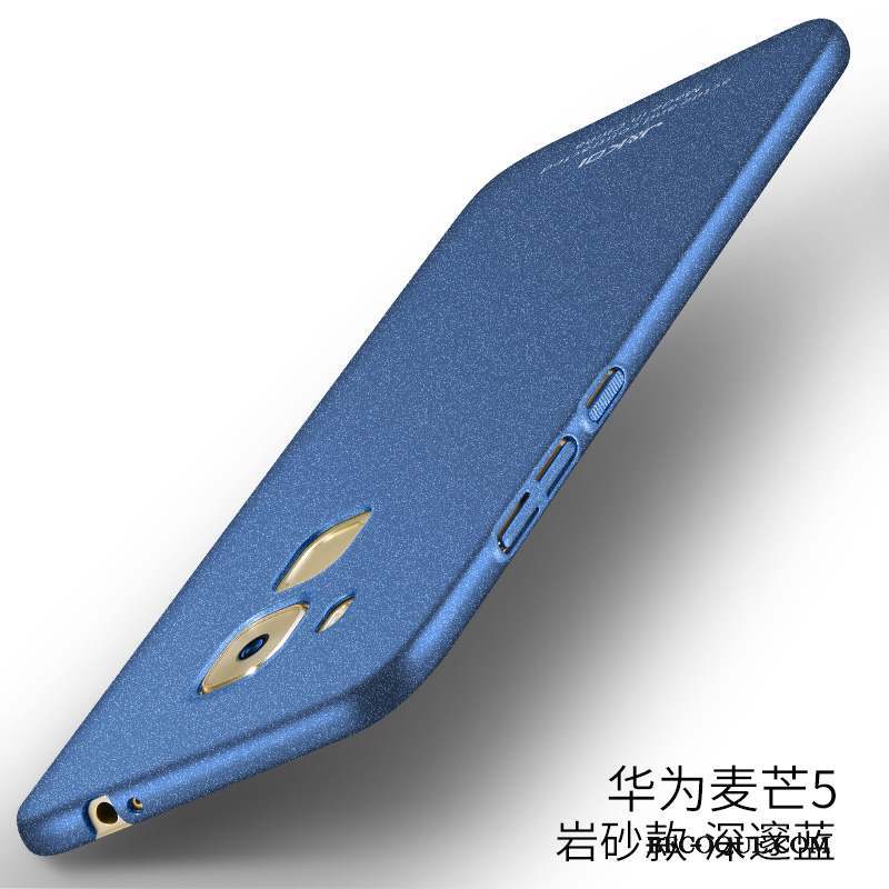 Huawei G9 Plus Difficile Coque De Téléphone Silicone Étui Délavé En Daim Or