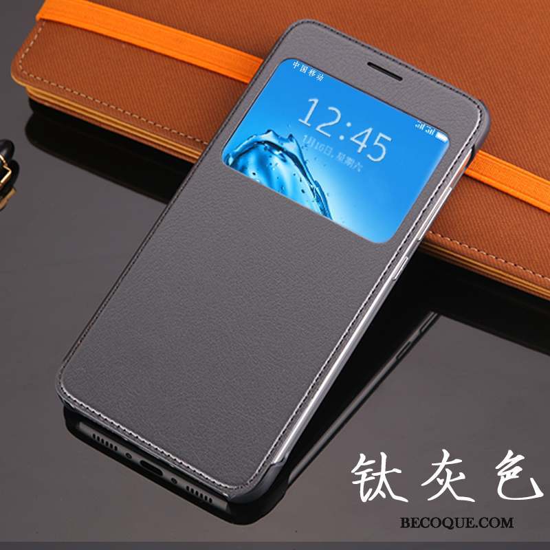 Huawei G9 Plus Dragon Incassable Étui Coque De Téléphone Blanc Étui En Cuir