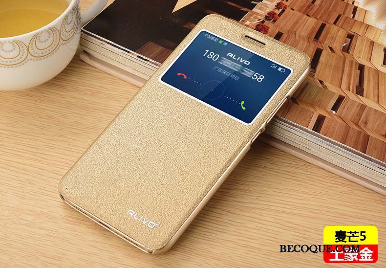 Huawei G9 Plus Délavé En Daim Incassable Étui Protection Étui En Cuir Coque De Téléphone