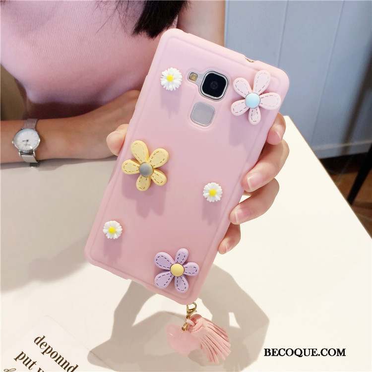 Huawei G9 Plus Fleurs Fluide Doux Coque Incassable Tendance Étui