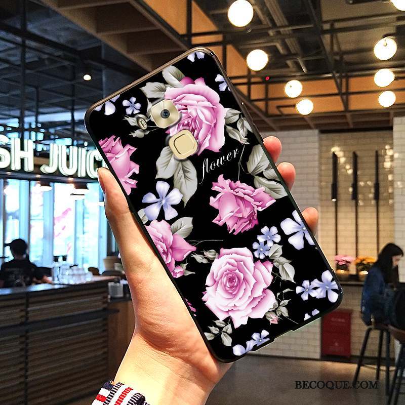 Huawei G9 Plus Fluide Doux Coque De Téléphone Rose Étui Incassable Art