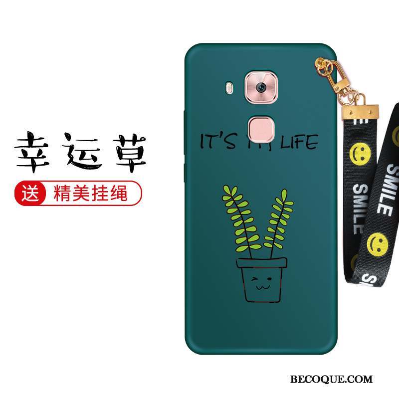 Huawei G9 Plus Fluide Doux Incassable Noir Personnalité Coque De Téléphone Protection