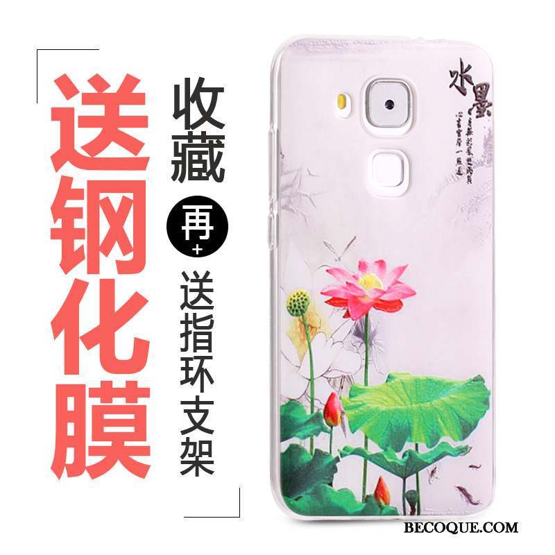 Huawei G9 Plus Fluide Doux Vert Protection Tout Compris Étui Coque De Téléphone