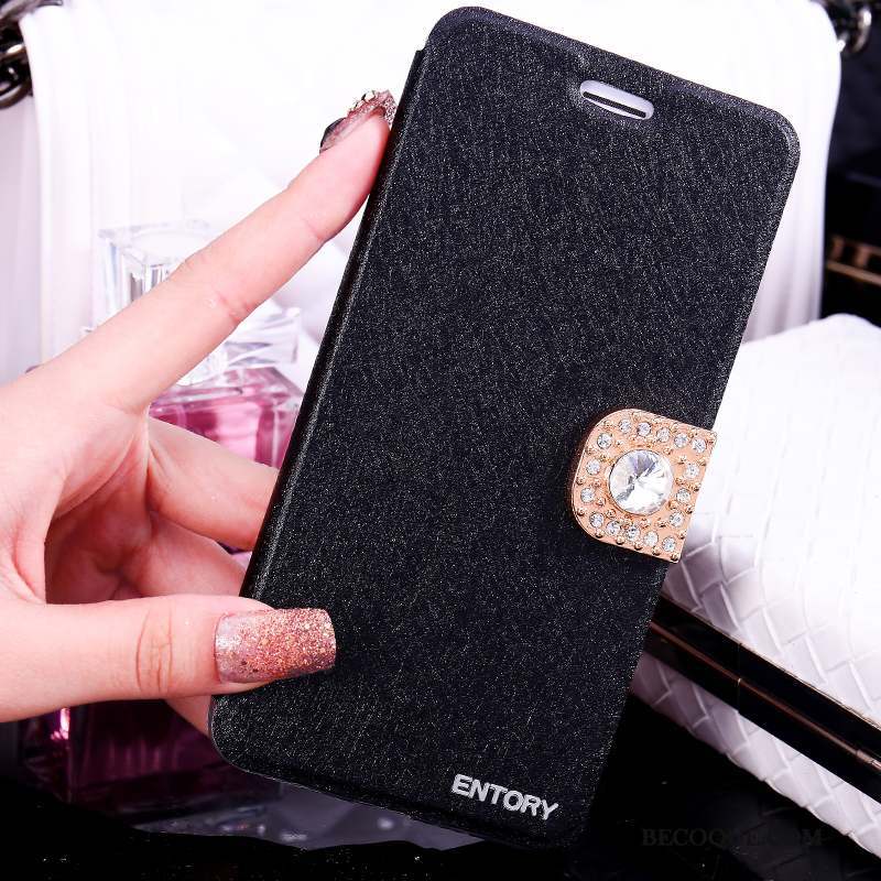 Huawei G9 Plus Housse Rose Étui En Cuir Fluide Doux Coque De Téléphone