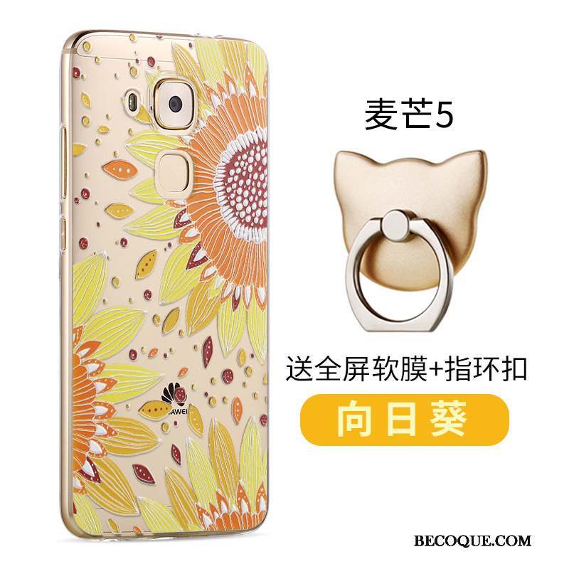 Huawei G9 Plus Incassable Protection Fluide Doux Silicone Étui Coque De Téléphone