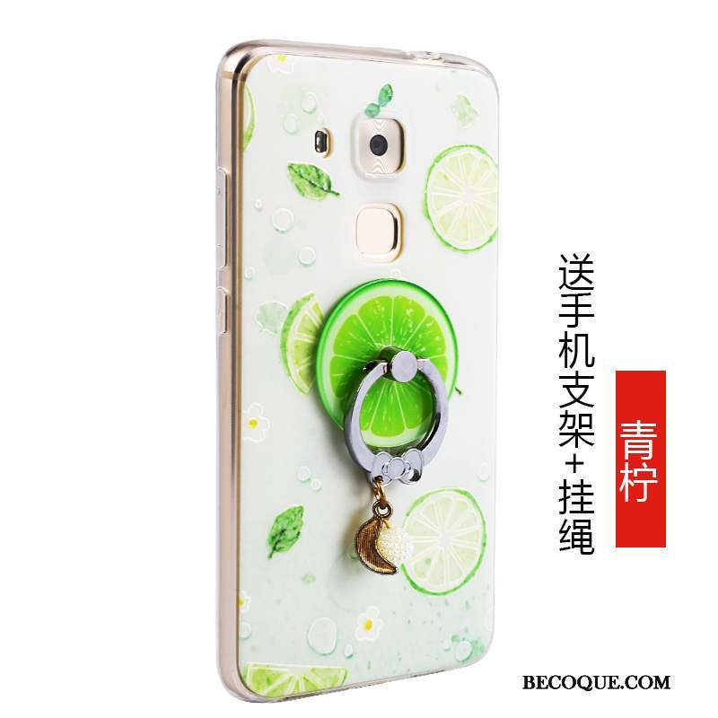 Huawei G9 Plus Incassable Rouge Vert Coque De Téléphone Tout Compris Protection