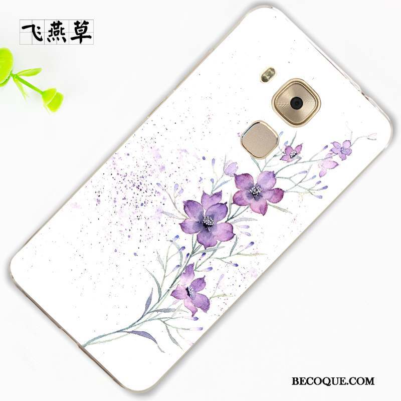 Huawei G9 Plus Protection Tendance Rose Ornements Suspendus Étui Coque