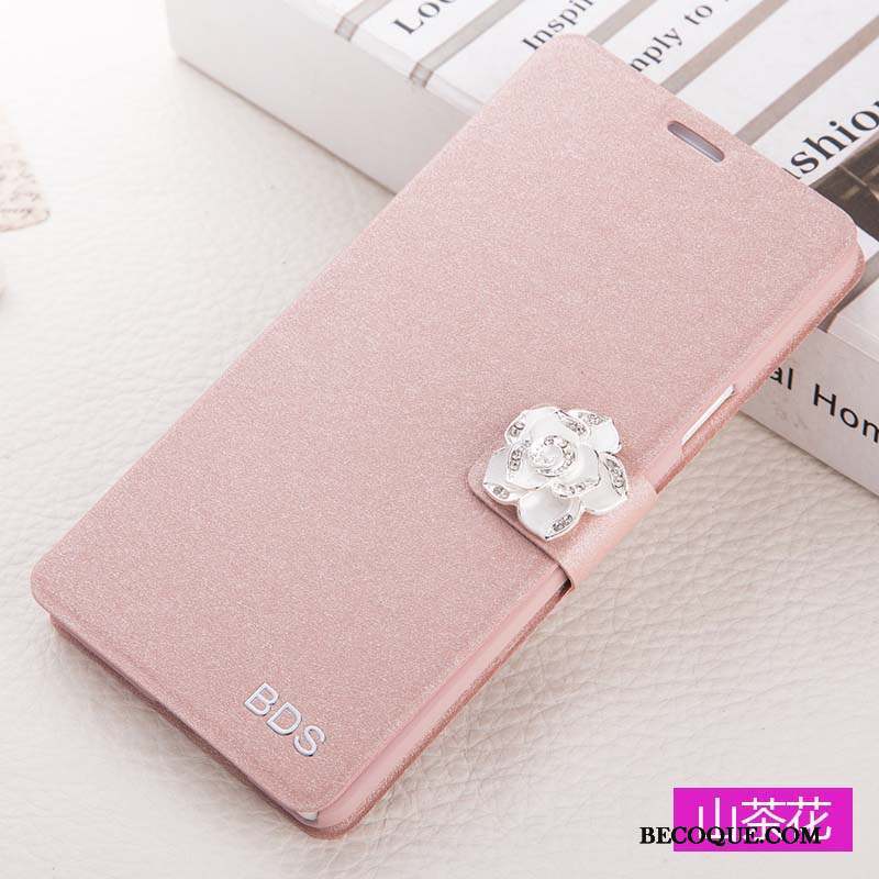 Huawei G9 Plus Rose Incassable Étui En Cuir Protection Coque De Téléphone