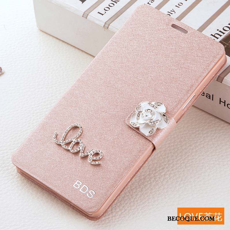 Huawei G9 Plus Rose Incassable Étui En Cuir Protection Coque De Téléphone