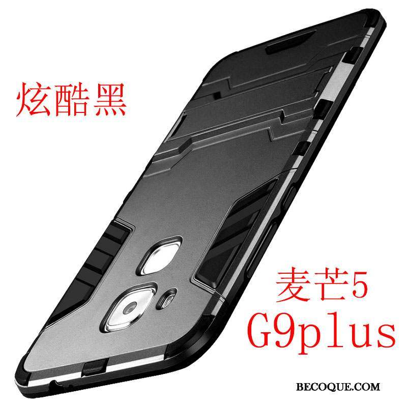 Huawei G9 Plus Silicone Fluide Doux Tout Compris Argent Étui Coque De Téléphone