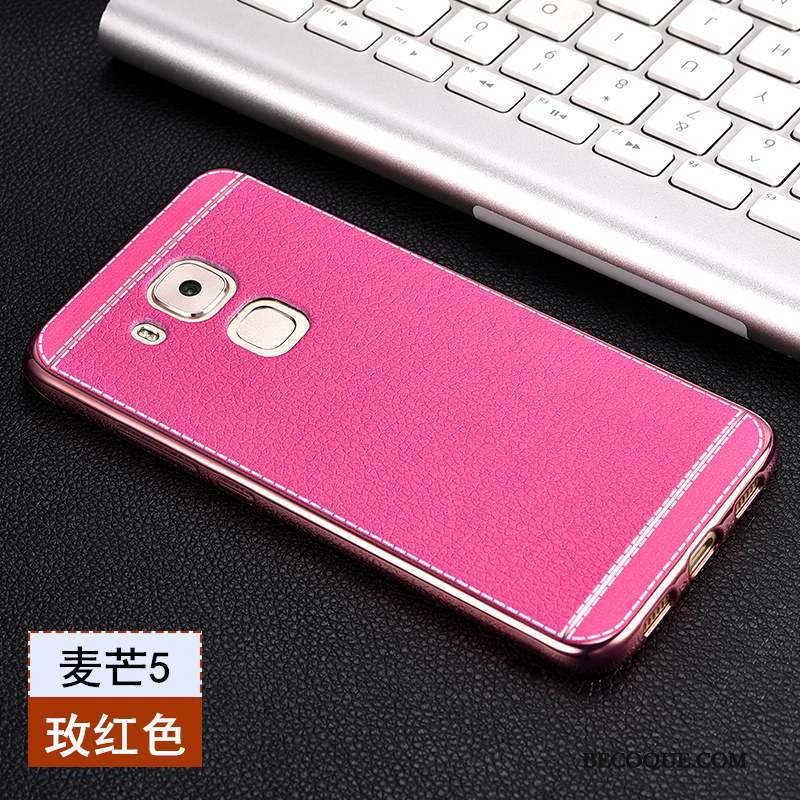 Huawei G9 Plus Silicone Incassable Rouge Téléphone Portable Étui Coque De Téléphone