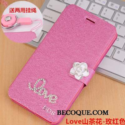 Huawei G9 Plus Tendance Protection Coque De Téléphone Incassable Étui En Cuir Rouge