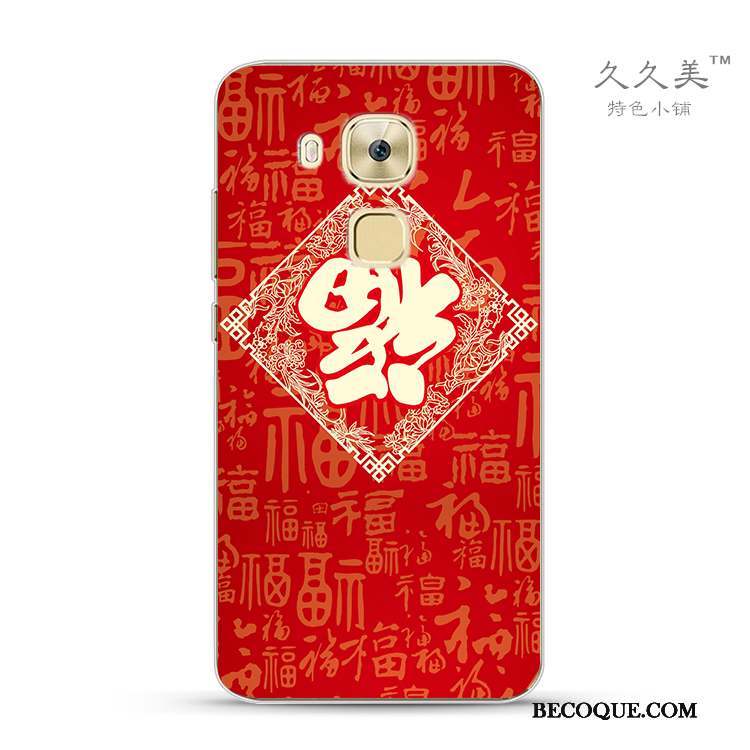 Huawei G9 Plus Tout Compris Rouge Coque De Téléphone Silicone Étui Protection