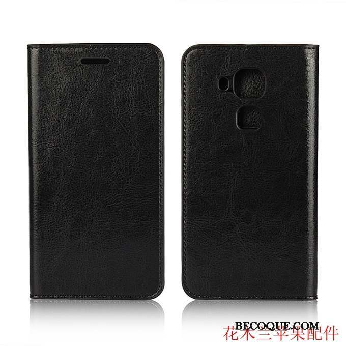 Huawei G9 Plus Étui En Cuir Coque De Téléphone Rouge Cuir Véritable Incassable Clamshell