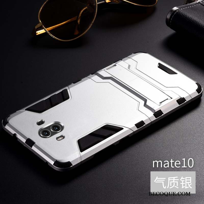 Huawei Mate 10 Bleu Clair Coque De Téléphone Alliage Tendance Métal