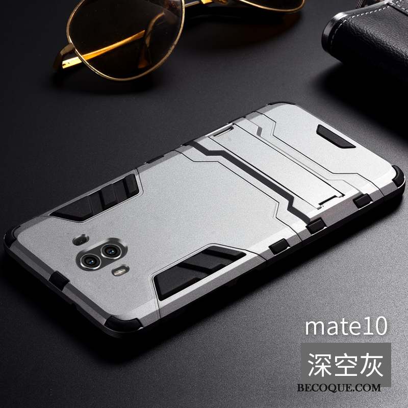 Huawei Mate 10 Bleu Clair Coque De Téléphone Alliage Tendance Métal