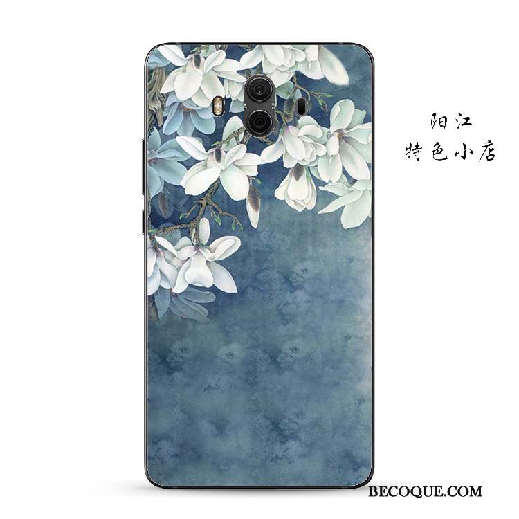 Huawei Mate 10 Business Protection Coque De Téléphone Pétale Incassable Gaufrage