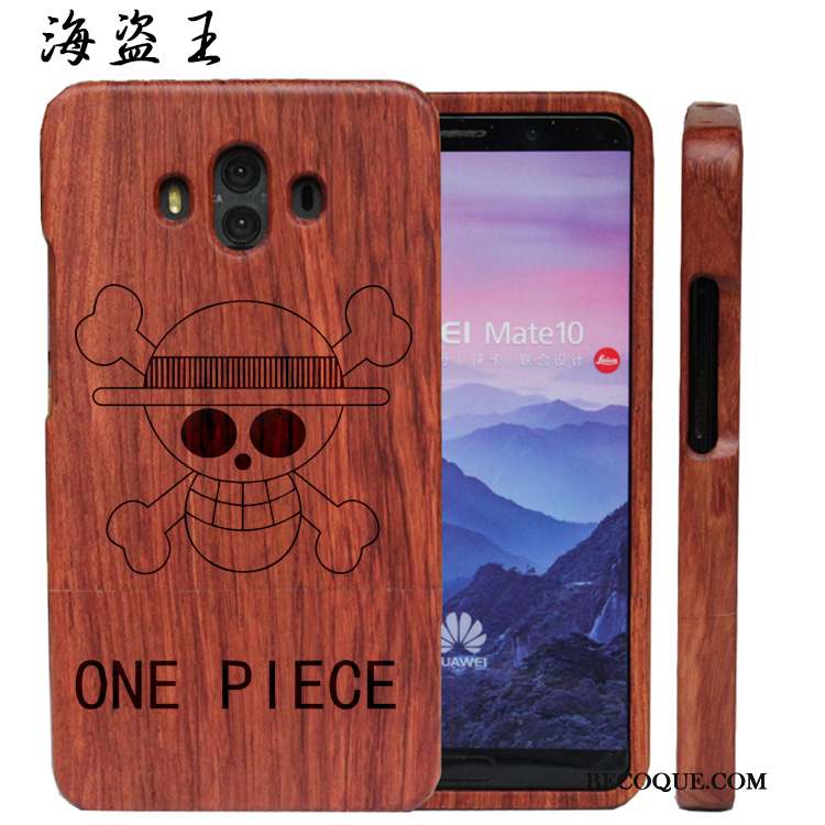 Huawei Mate 10 Coque De Téléphone En Bois Difficile Tout Compris Luxe Personnalisé