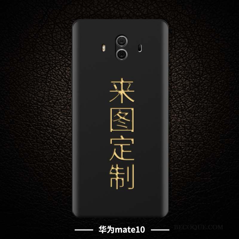 Huawei Mate 10 Coque Gaufrage Personnalité Tout Compris Dimensionnel Incassable Difficile