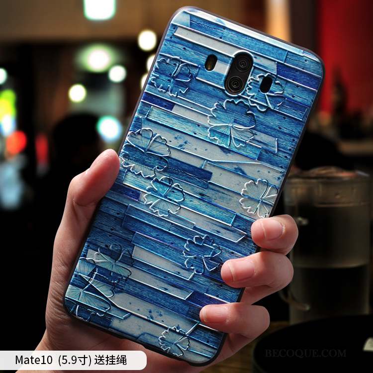 Huawei Mate 10 Coque Multicolore Silicone Tendance Incassable Créatif Tout Compris