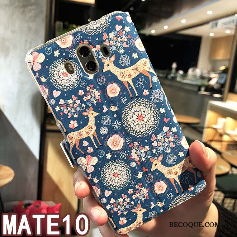 Huawei Mate 10 Coque Protection Téléphone Portable Créatif Housse Dormance Tendance