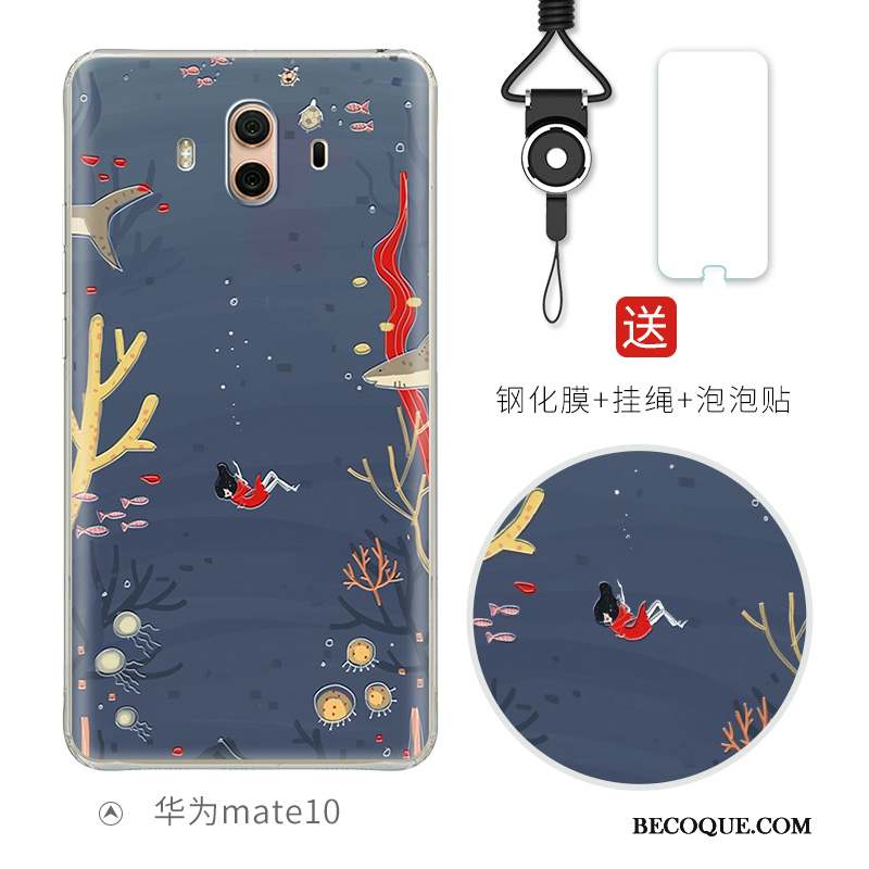 Huawei Mate 10 Créatif Silicone Coque De Téléphone Étui Gaufrage Charmant