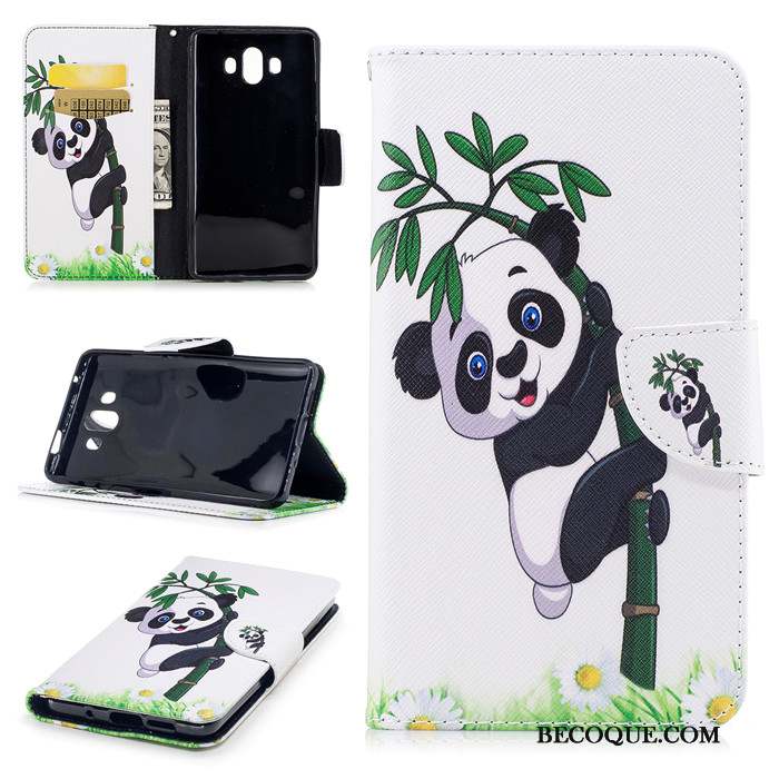 Huawei Mate 10 Incassable Fluide Doux Coque Téléphone Portable Dessin Animé Bleu