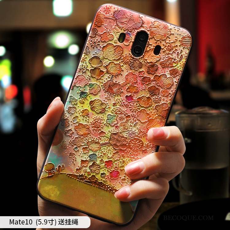 Huawei Mate 10 Incassable Silicone Art Tout Compris Coque De Téléphone Étui