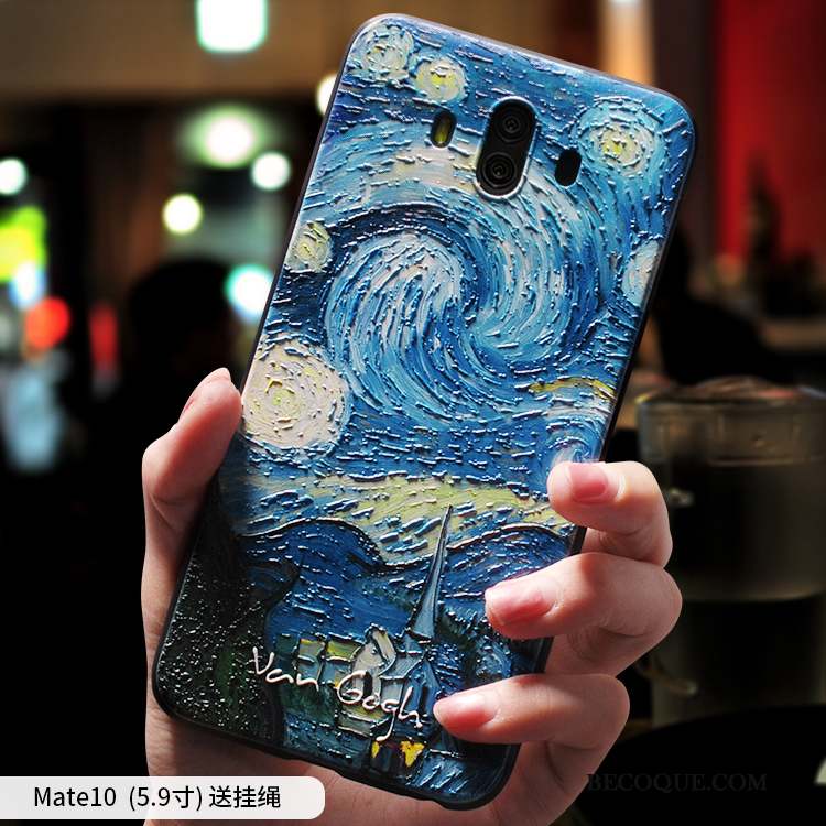 Huawei Mate 10 Incassable Silicone Art Tout Compris Coque De Téléphone Étui