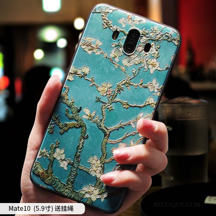 Huawei Mate 10 Incassable Silicone Art Tout Compris Coque De Téléphone Étui