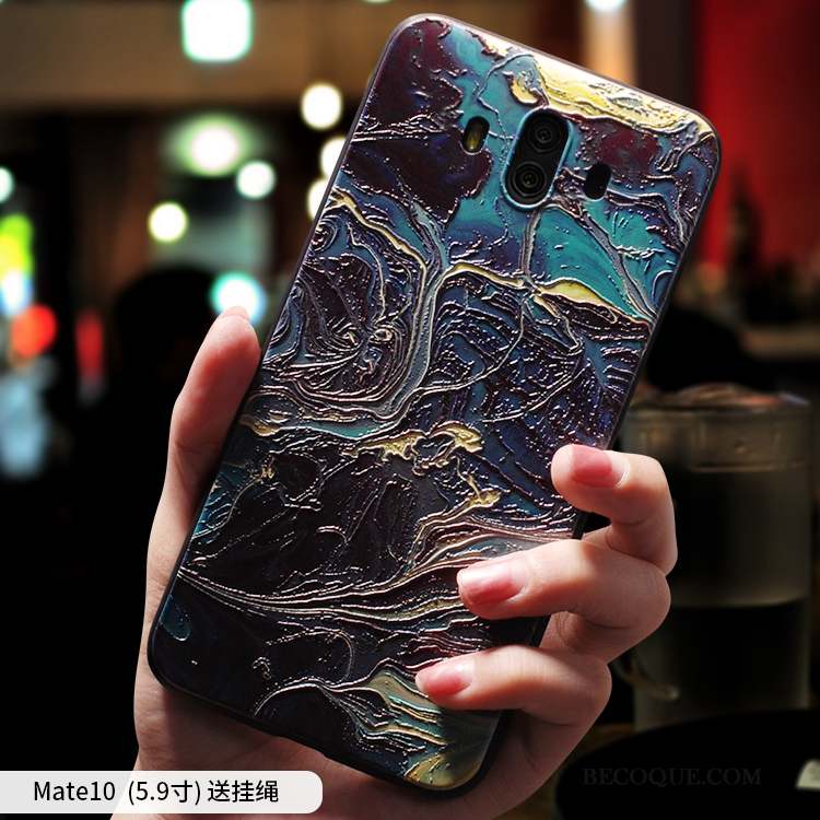 Huawei Mate 10 Incassable Silicone Art Tout Compris Coque De Téléphone Étui