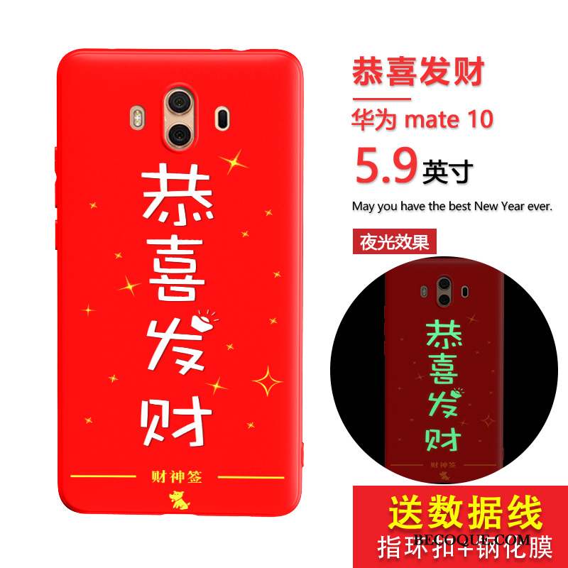 Huawei Mate 10 Incassable Tout Compris Coque De Téléphone Lumineuses Étui Personnalité