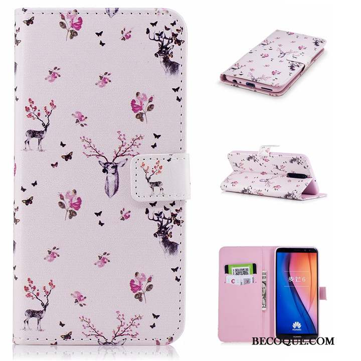 Huawei Mate 10 Lite Coque Clamshell Étui En Cuir Tout Compris Silicone Multicolore Incassable