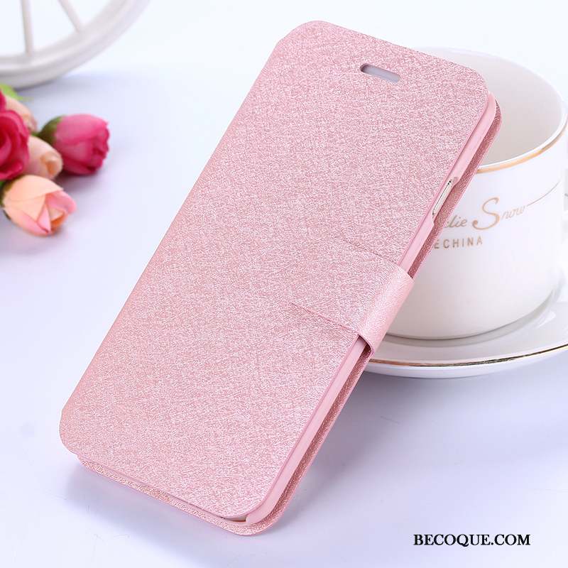 Huawei Mate 10 Lite Coque Clamshell Étui Étui En Cuir Tout Compris Téléphone Portable Rose