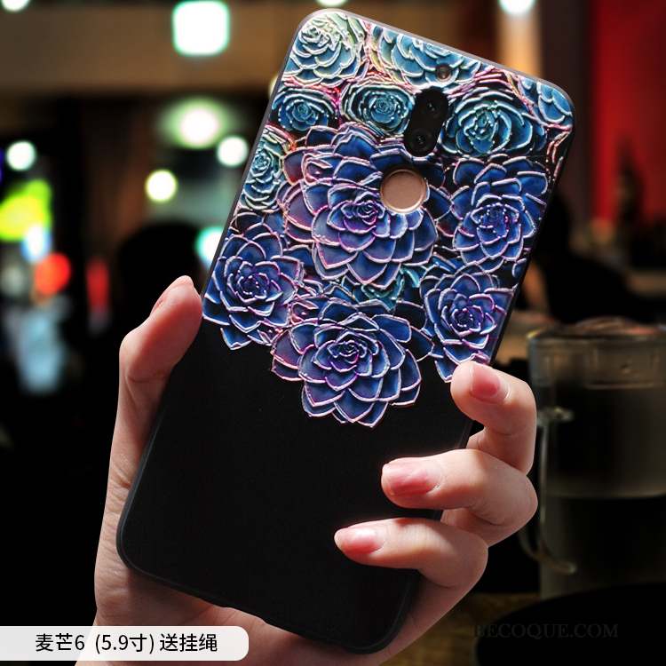 Huawei Mate 10 Lite Créatif Personnalité Fluide Doux Incassable Silicone Coque De Téléphone