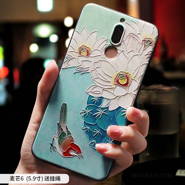 Huawei Mate 10 Lite Créatif Personnalité Fluide Doux Incassable Silicone Coque De Téléphone
