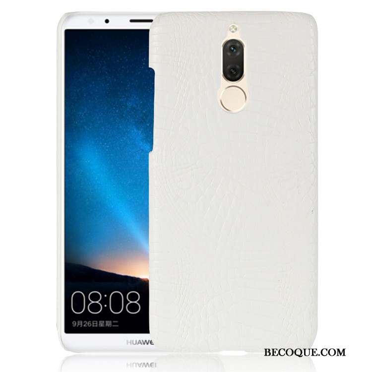 Huawei Mate 10 Lite Cuir Difficile Modèle Fleurie Coque De Téléphone Vintage Protection