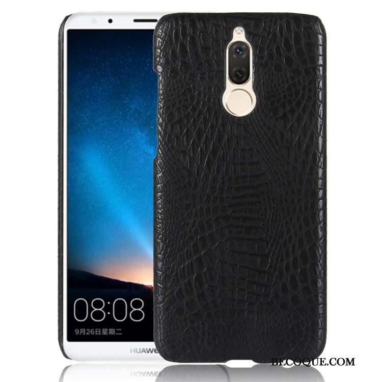 Huawei Mate 10 Lite Cuir Difficile Modèle Fleurie Coque De Téléphone Vintage Protection