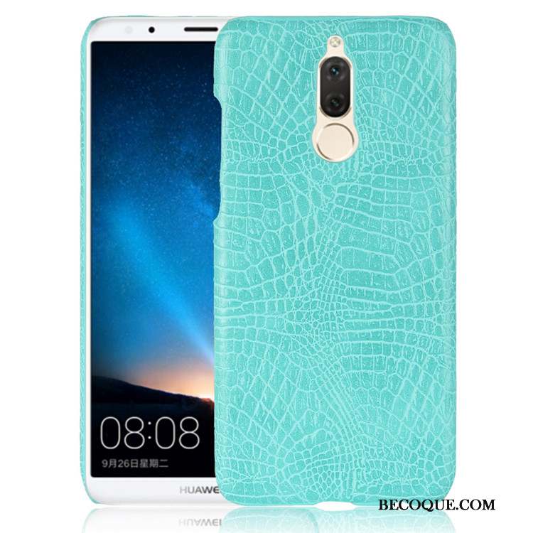 Huawei Mate 10 Lite Cuir Difficile Modèle Fleurie Coque De Téléphone Vintage Protection