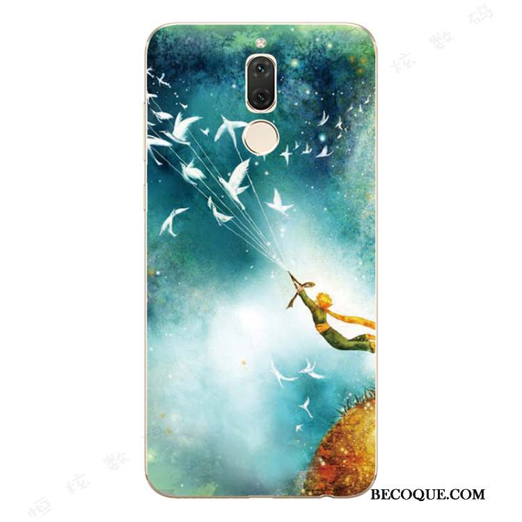 Huawei Mate 10 Lite Fluide Doux Incassable Tout Compris Coque Étui Bleu Clair