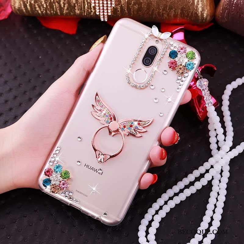 Huawei Mate 10 Lite Fluide Doux Rose Silicone Coque De Téléphone Étui Tout Compris