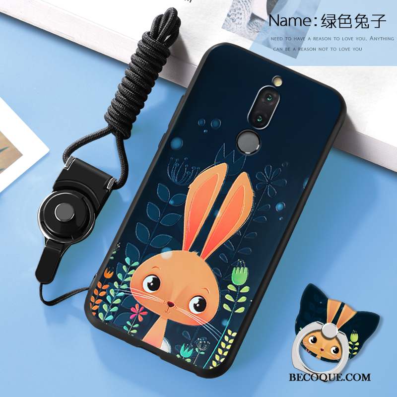 Huawei Mate 10 Lite Gaufrage Tout Compris Coque De Téléphone Dessin Animé Vin Rouge Silicone