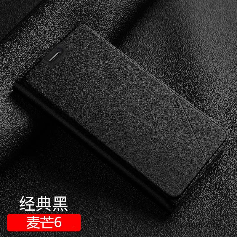 Huawei Mate 10 Lite Incassable Rouge Étui En Cuir Coque De Téléphone Protection Clamshell