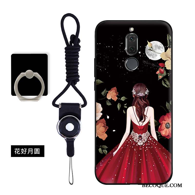 Huawei Mate 10 Lite Personnalité Tendance Coque Dessin Animé Étui Bleu