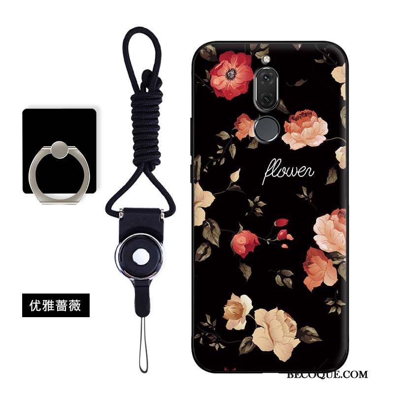 Huawei Mate 10 Lite Personnalité Tendance Coque Dessin Animé Étui Bleu