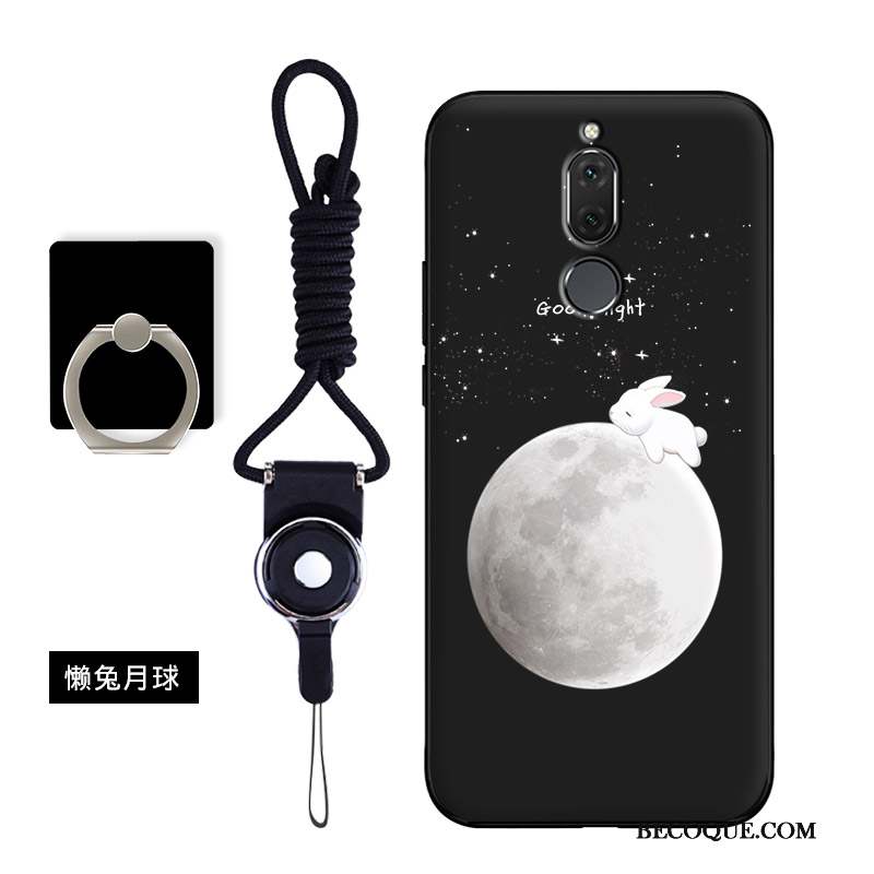 Huawei Mate 10 Lite Personnalité Tendance Coque Dessin Animé Étui Bleu